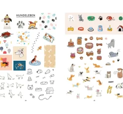 Discount EMF Buch "Bullet Journal Stickerbuch - Hundeglück"