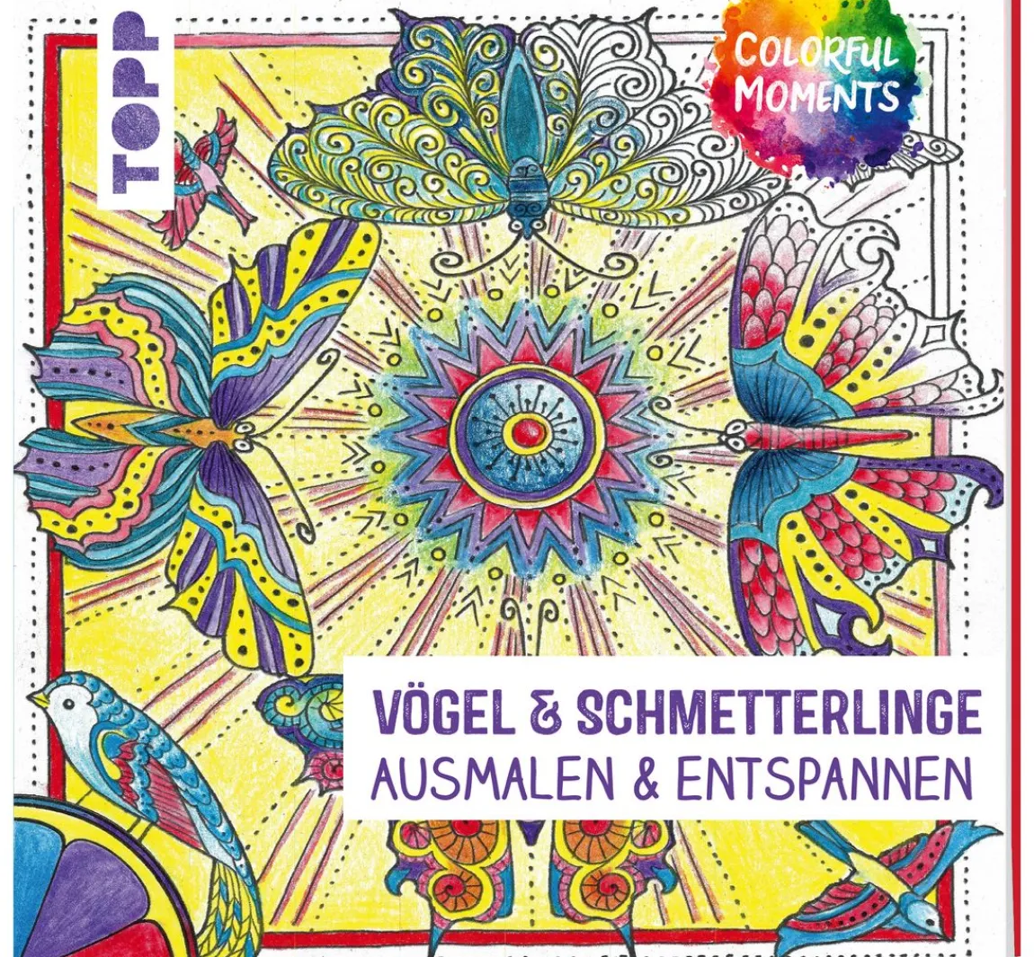 Online Topp Buch "Colorful Moments - Vögel & Schmetterlinge"