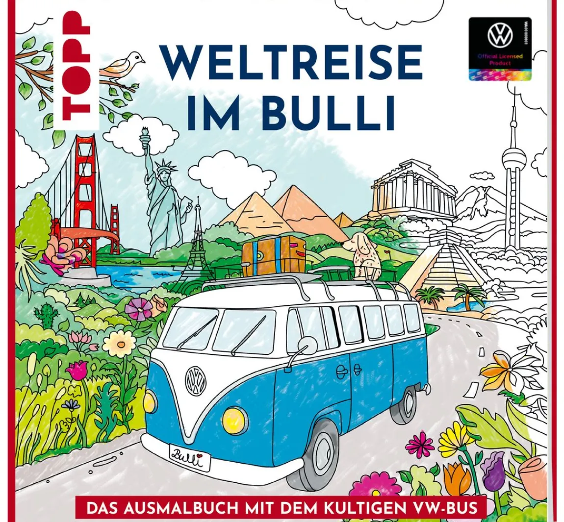 Sale Topp Buch "Colorful World - Mit dem Bulli um die Welt"