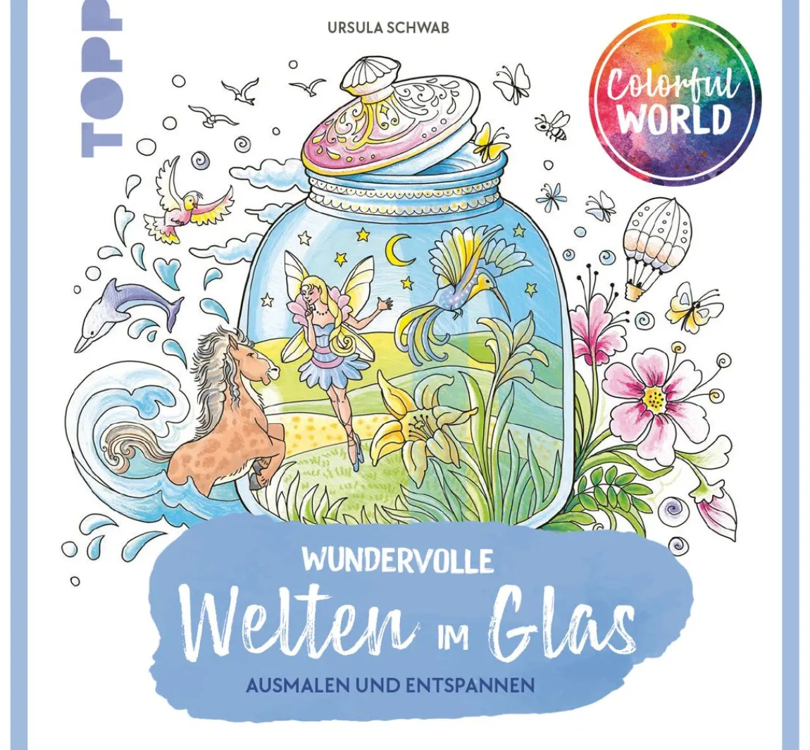 New Topp Buch "Colorful World - Wundervolle Welten im Glas"