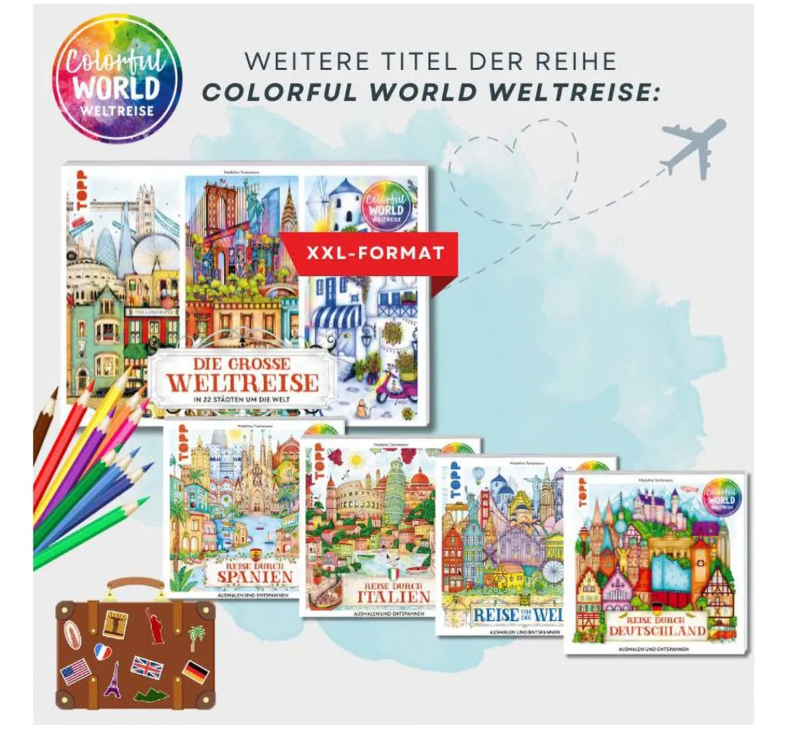 Online Topp Buch "Colorful World Weltreise - Reise durch Deutschland"