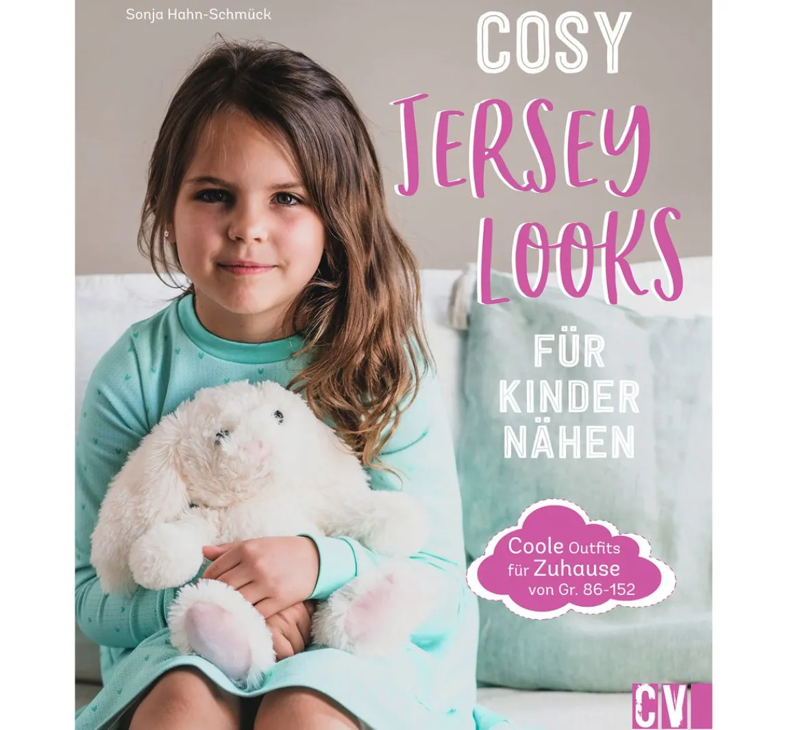 Best CV Buch "Cosy Jersey-Looks für Kinder nähen"