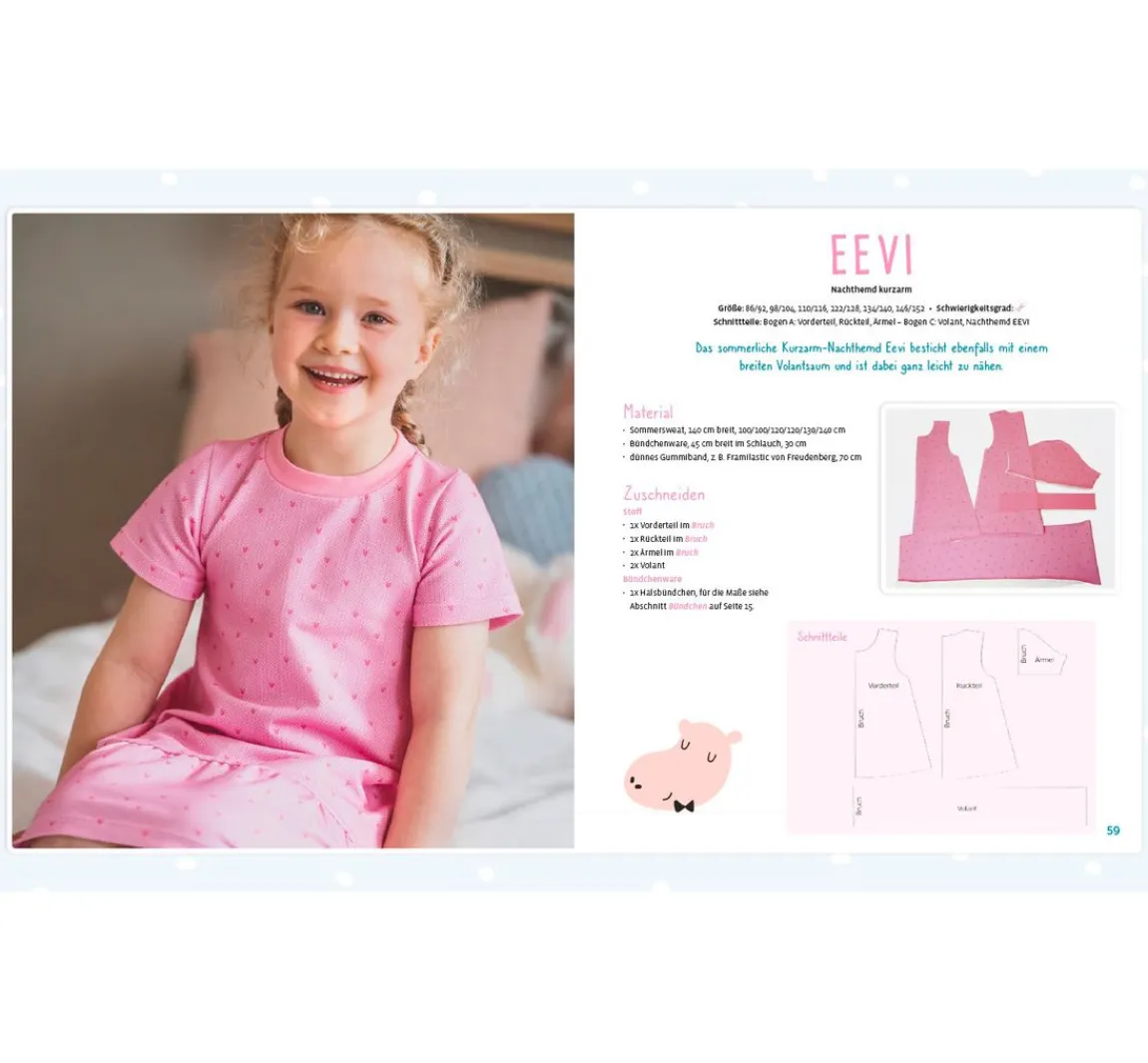 Best CV Buch "Cosy Jersey-Looks für Kinder nähen"