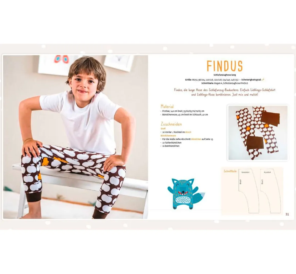 Best CV Buch "Cosy Jersey-Looks für Kinder nähen"