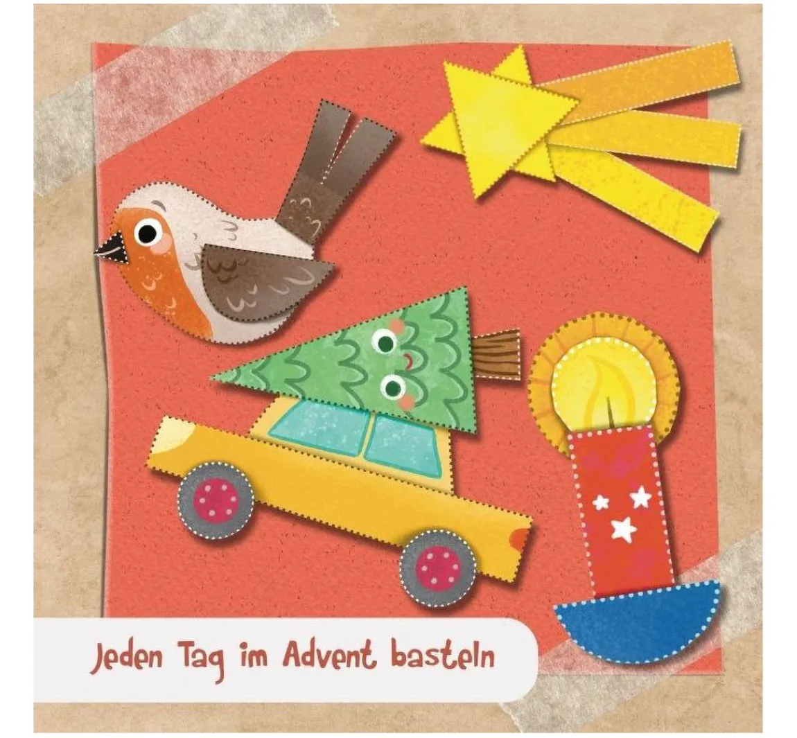 Sale Topp Buch "Das Adventskalender-Verbastelbuch für die Allerkleinsten. Türkranz"
