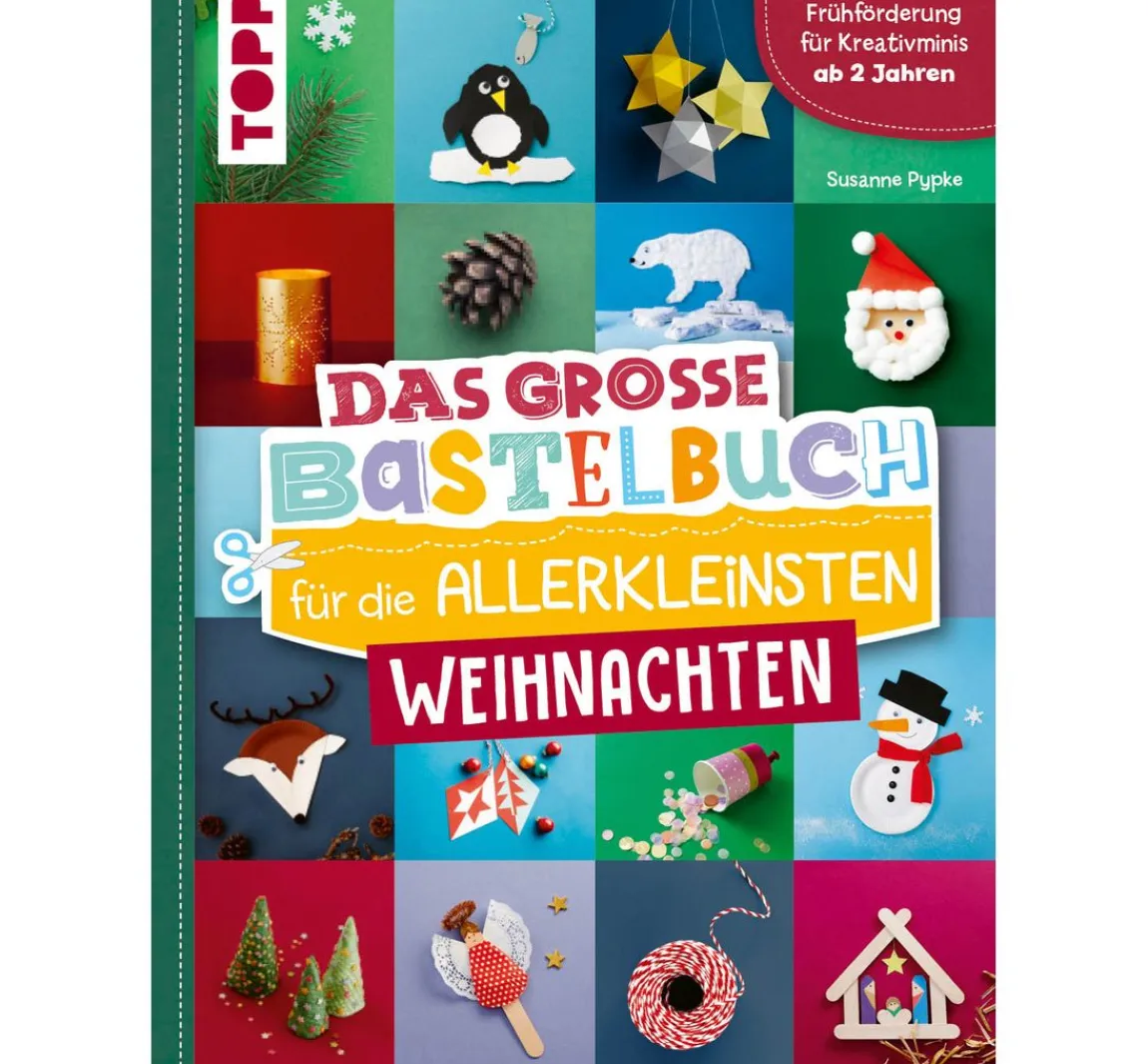 New Topp Buch "Das große Bastelbuch für die Allerkleinsten Weihnachten"