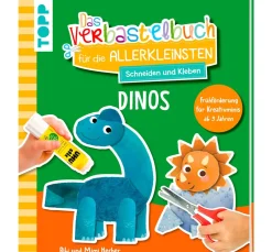 Discount Topp Buch "Das Verbastelbuch für die Allerkleinsten. Schneiden und Kleben. Dinos"