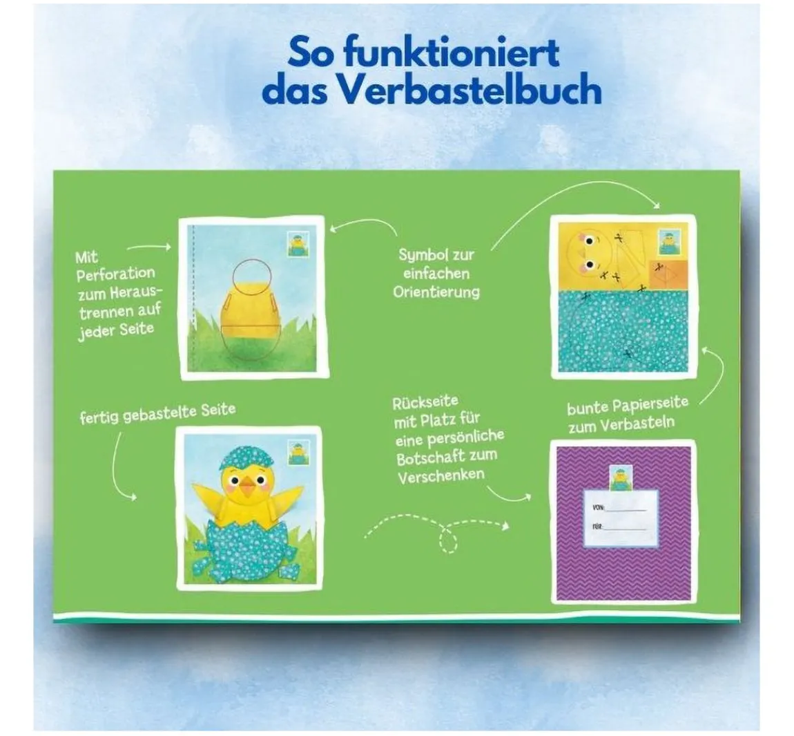 Discount Topp Buch "Das Verbastelbuch für die Allerkleinsten - Frohe Ostern!"
