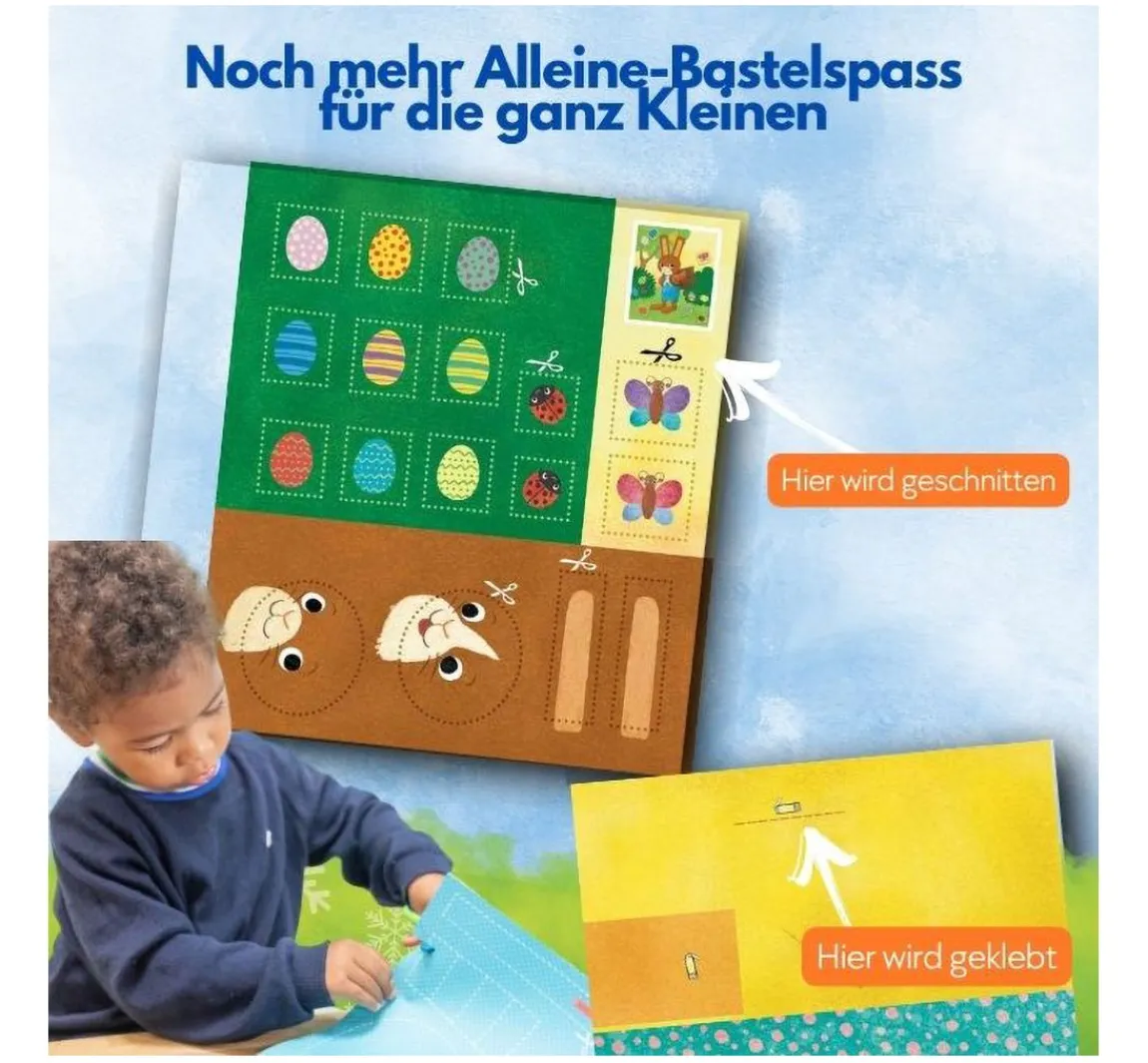 Discount Topp Buch "Das Verbastelbuch für die Allerkleinsten - Frohe Ostern!"