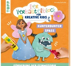 Discount Topp Buch "Der Verbastelblock für kreative Kids. Kunterbunter Spaß"