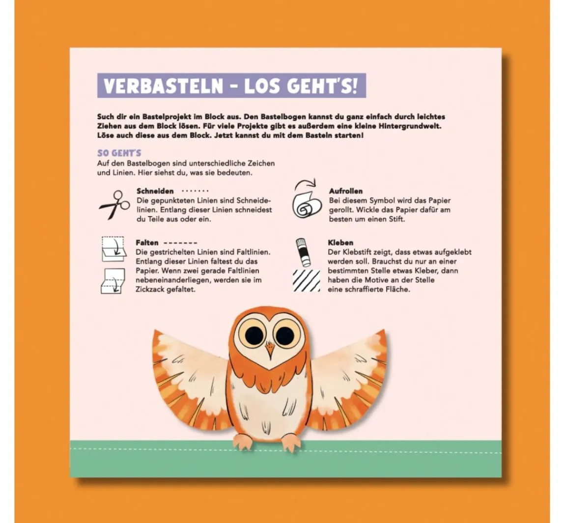 Discount Topp Buch "Der Verbastelblock für kreative Kids. Kunterbunter Spaß"