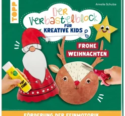 New Topp Buch "Der Verbastelblock für kreative Kids. Frohe Weihnachten"