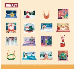 New Topp Buch "Der Verbastelblock für kreative Kids. Frohe Weihnachten"