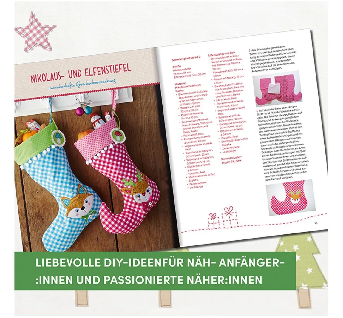 Clearance Topp Buch "Die schönsten Nähideen für die Weihnachtszeit"