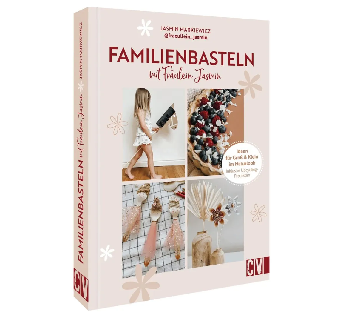 Best CV Buch "Familienbasteln mit @fraeullein_jasmin"