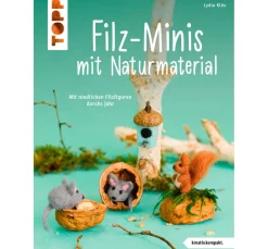 Outlet Topp Buch "Filz-Minis mit Naturmaterial (kreativ.kompakt)"
