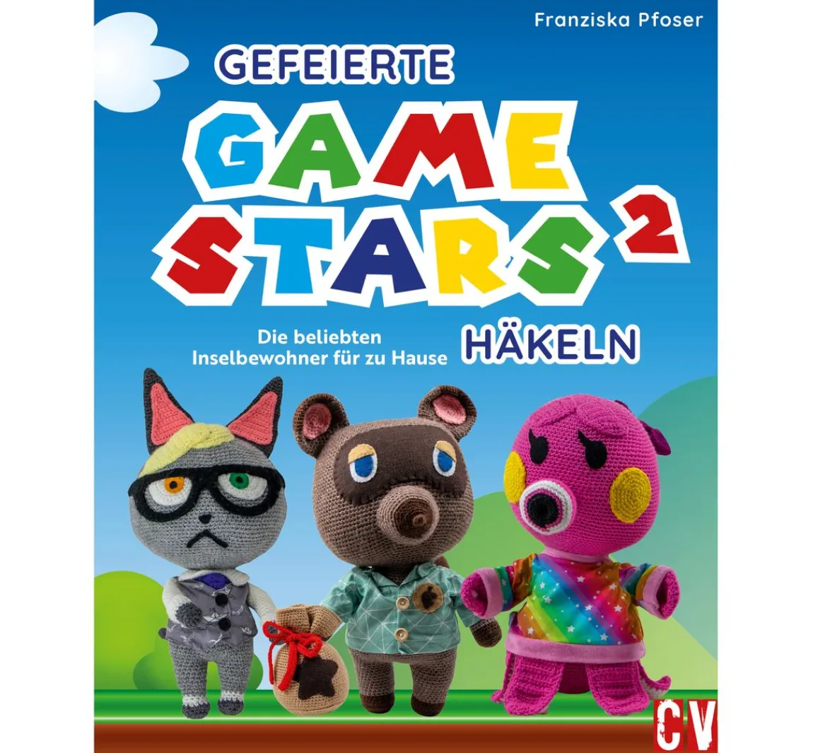 Online CV Buch "Gefeierte Gamestars häkeln 2"