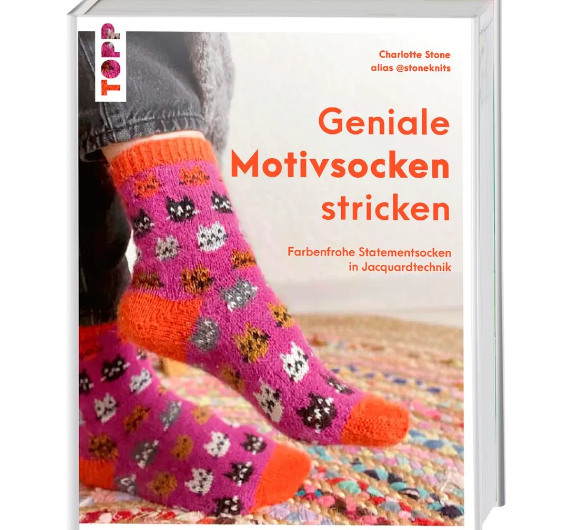 Sale Topp Buch "Geniale Motivsocken stricken"