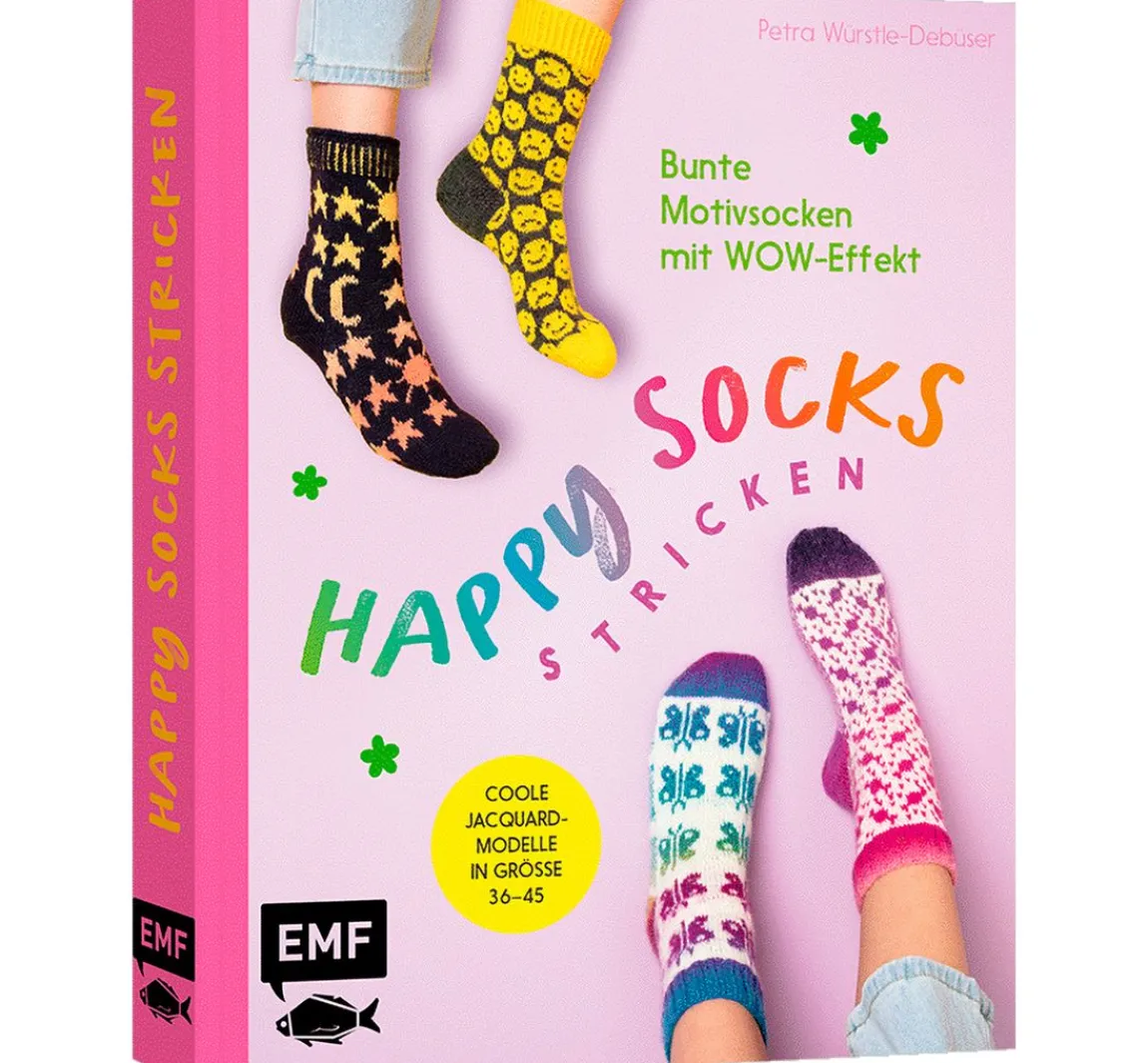 Clearance EMF Buch "Happy Socks stricken"