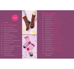 Clearance EMF Buch "Happy Socks stricken"