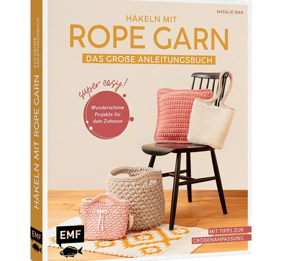 New EMF Buch "Häkeln mit Rope-Garn"