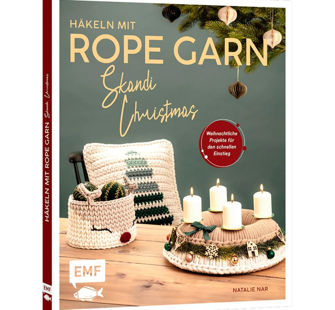 Best EMF Buch "Häkeln mit Rope-Garn Skandi-Christmas"
