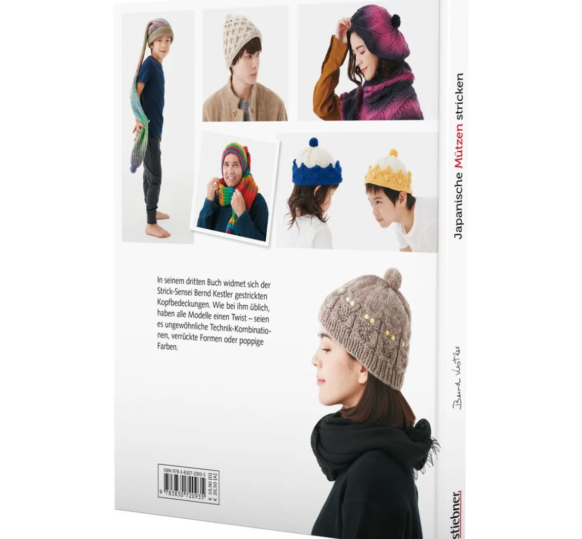 Best Stiebner Buch "Japanische Mützen stricken"