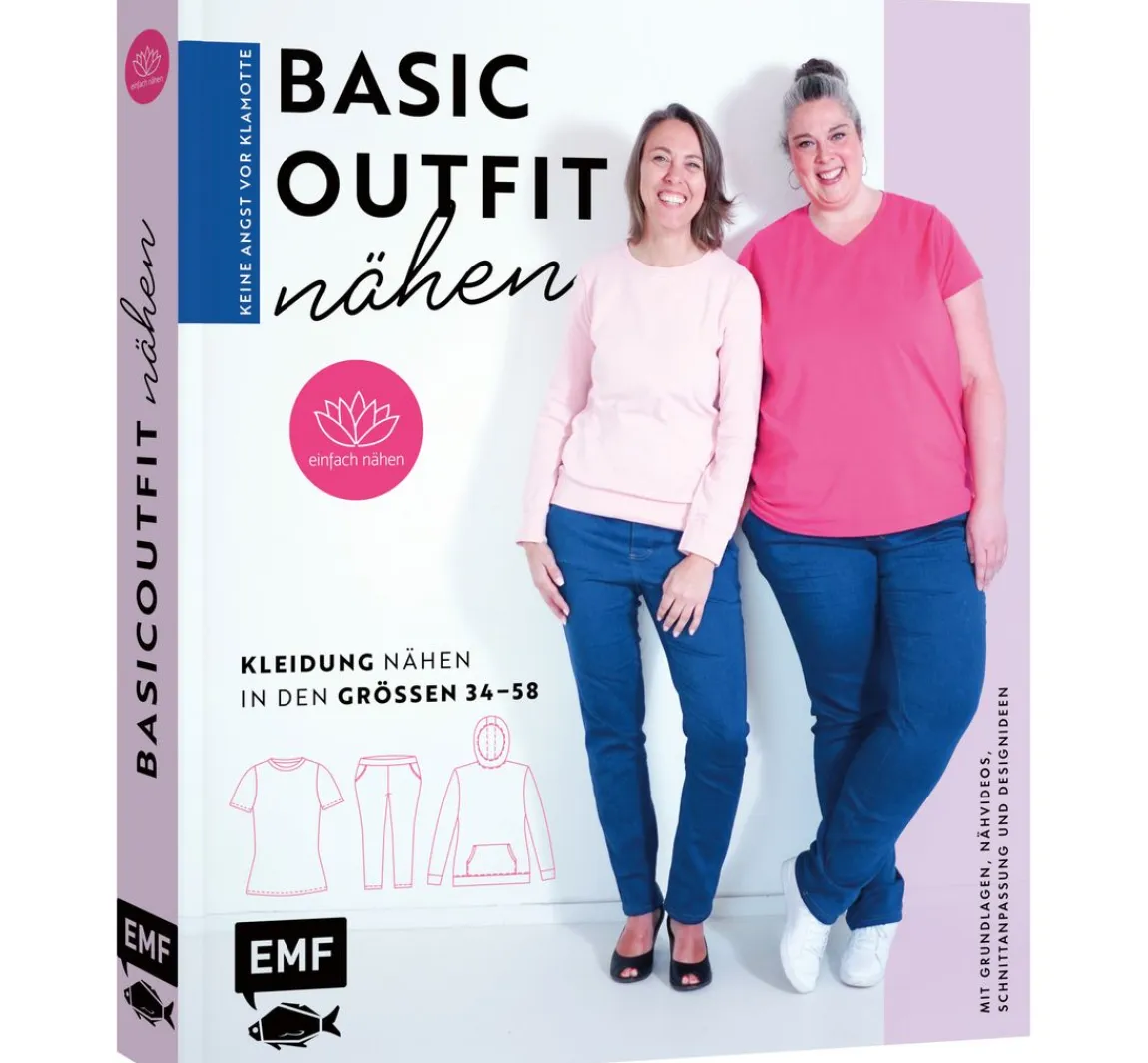 Outlet EMF Buch "Keine Angst vor Klamotte - Basic-Outfit nähen von Anna Einfach nähen"