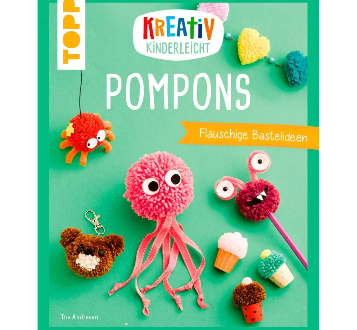 Outlet Topp Buch "Kreativ kinderleicht Pompons"