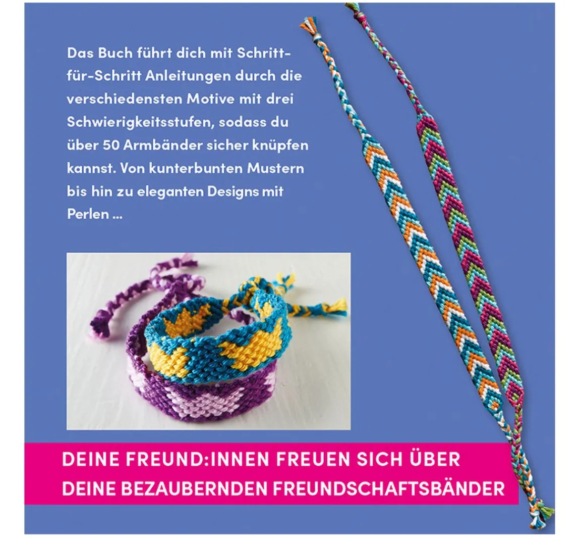Topp Buch "Kreativstart Kids - Freundschaftsbänder"
