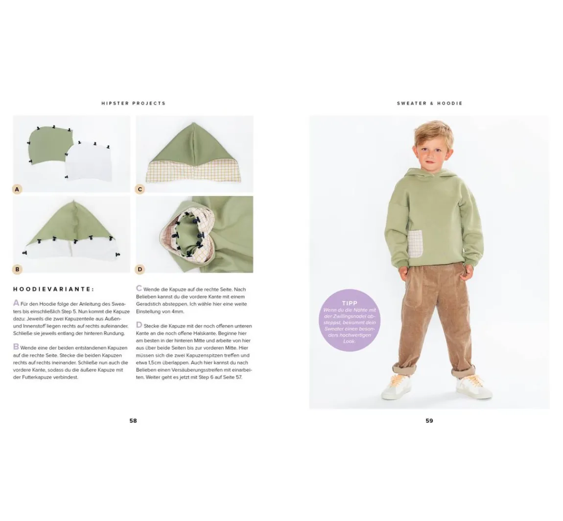 Clearance EMF Buch "Little Hipster: Kinderkleidung nähen. Frech, wild, wunderbar!"
