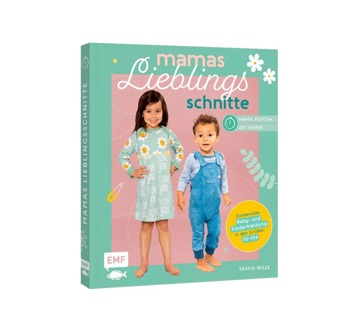 Hot EMF Buch "Mamas Lieblingsschnitte - Nähen - Plotten - Zeit sparen"