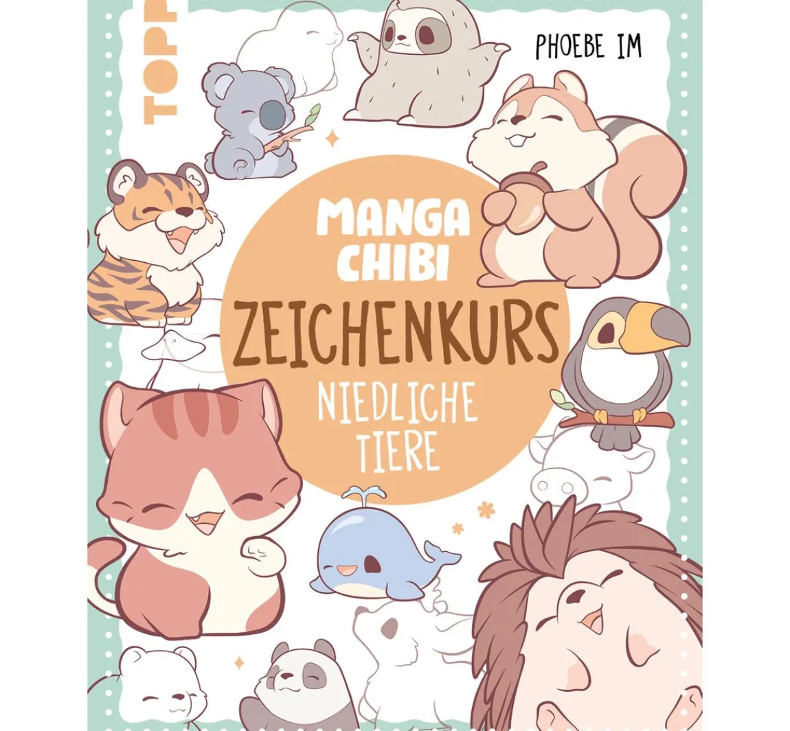 Hot Topp Buch "Manga Chibi - Zeichenkurs Niedliche Tiere"