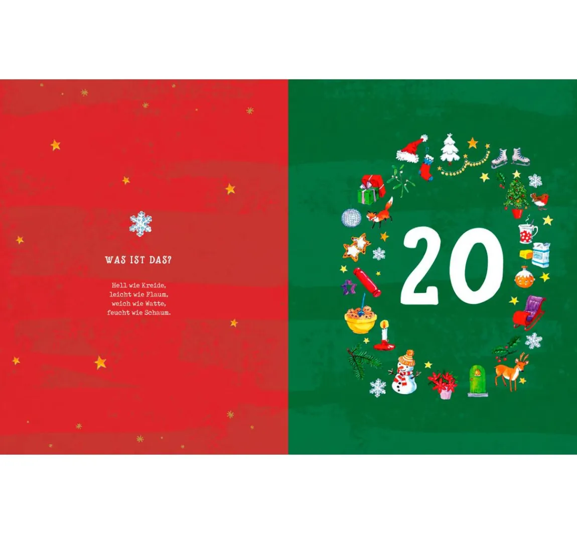 Sale EMF Buch "Mein Adventskalender-Buch : Winter-Weihnacht-Wichtelspaß"