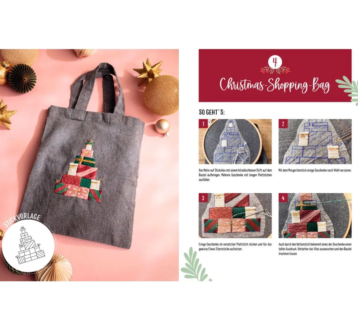 Outlet EMF Buch "Mein Adventskalender-Buch -Stickzauber"