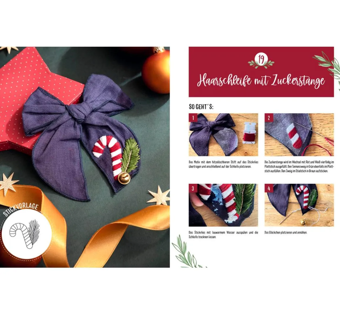 Outlet EMF Buch "Mein Adventskalender-Buch -Stickzauber"