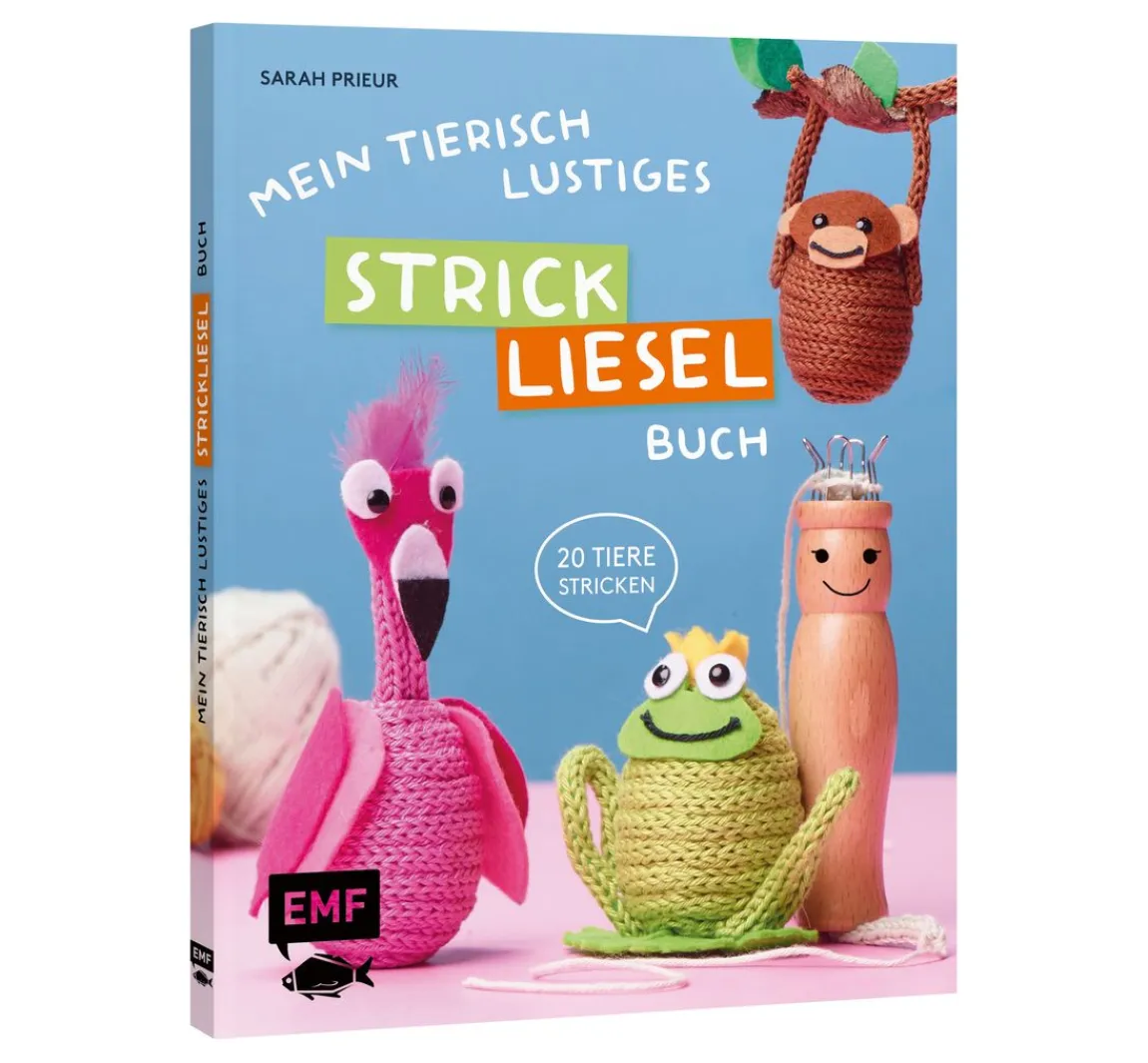 New EMF Buch "Mein tierisch-lustiges Strickliesel-Buch"