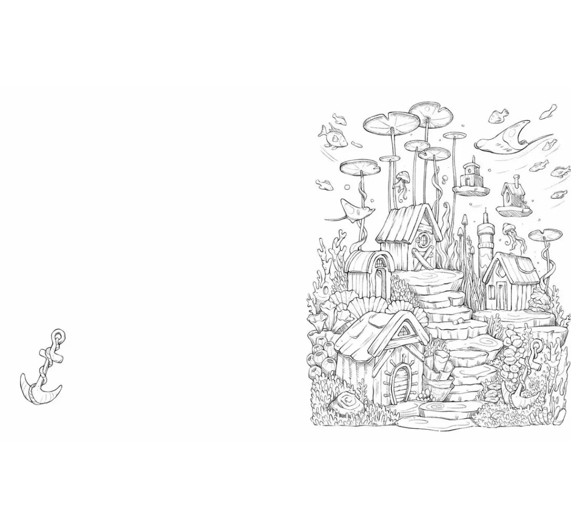 New EMF Buch "Meine Ausmalwelt: Wald und Natur"