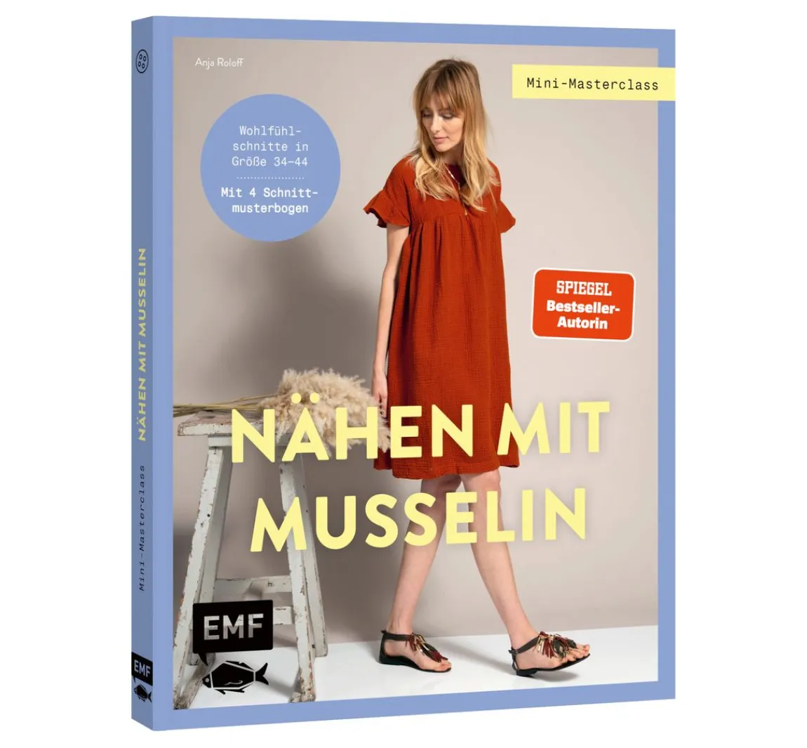 New EMF Buch "Mini-Masterclass - Nähen mit Musselin"