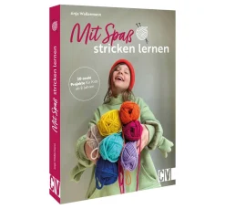 Online CV Buch "Mit Spaß Stricken lernen"