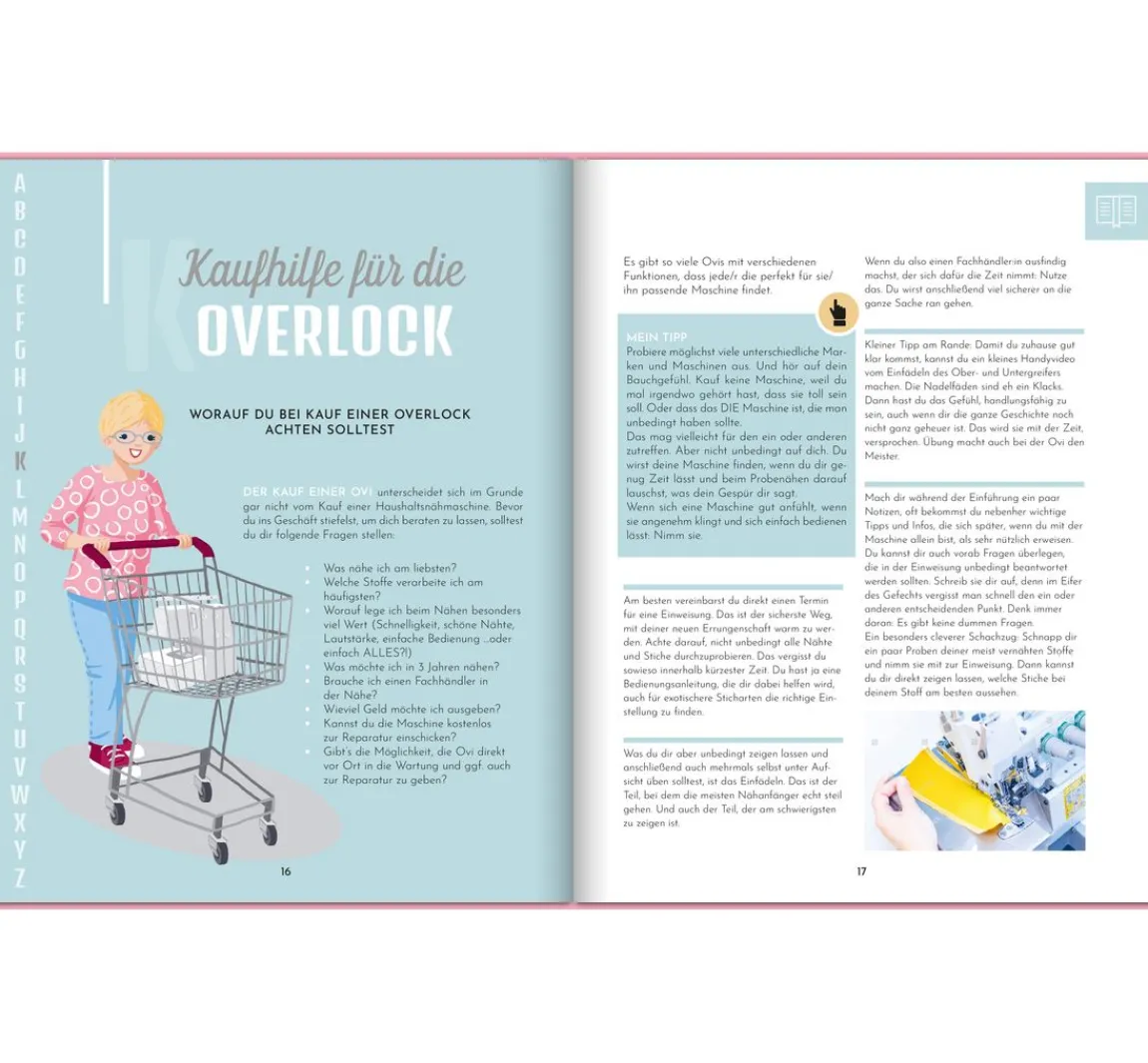 Topp Buch "Näh doch einfach Overlock"