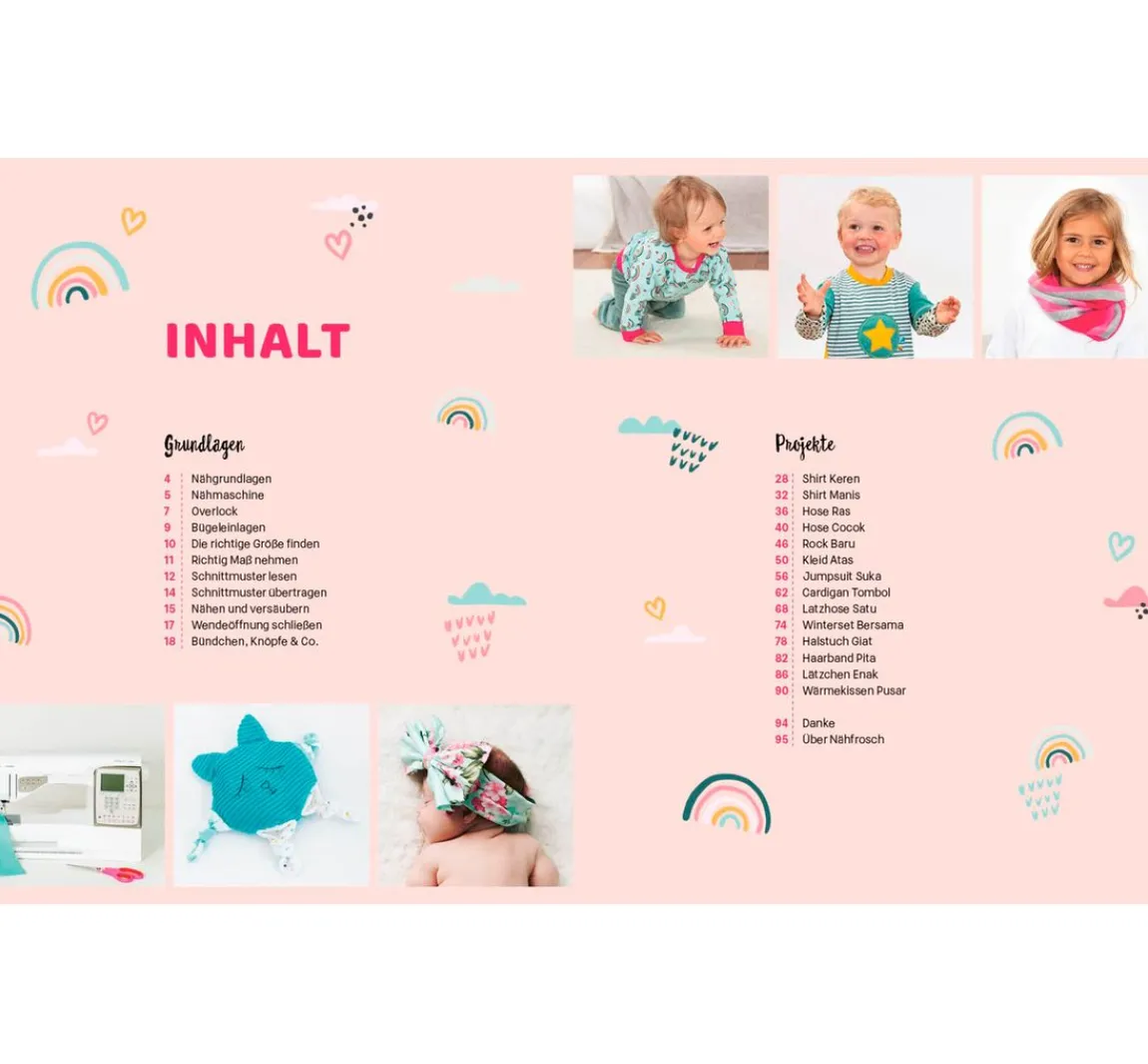 New EMF Buch "Nähen super easy - Kleidung für Babys und Kids"