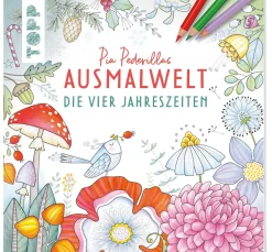 Online Topp Buch "Pia Pedevillas Ausmalwelt - Die vier Jahreszeiten"