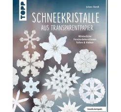 Clearance Topp Buch "Schneekristalle aus Transparentpapier"