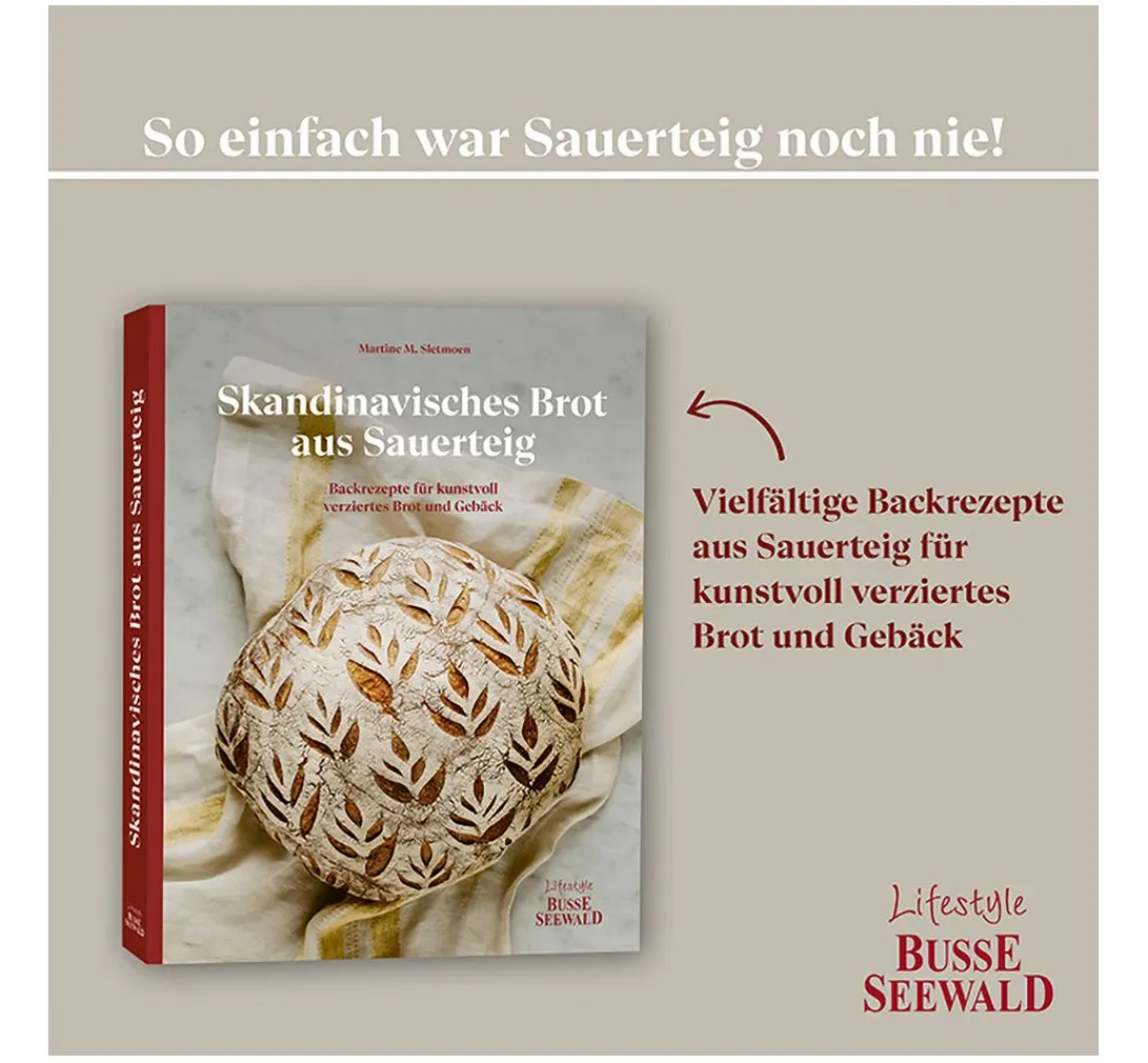 Busse-Seewald Buch "Skandinavisches Brot aus Sauerteig"