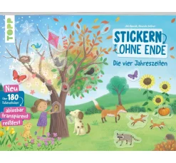 Outlet Topp Buch "Stickern ohne Ende - Die vier Jahreszeiten"