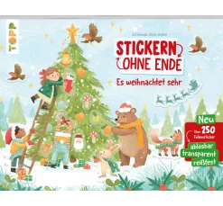 Best Topp Buch "Stickern ohne Ende - Es weihnachtet sehr"