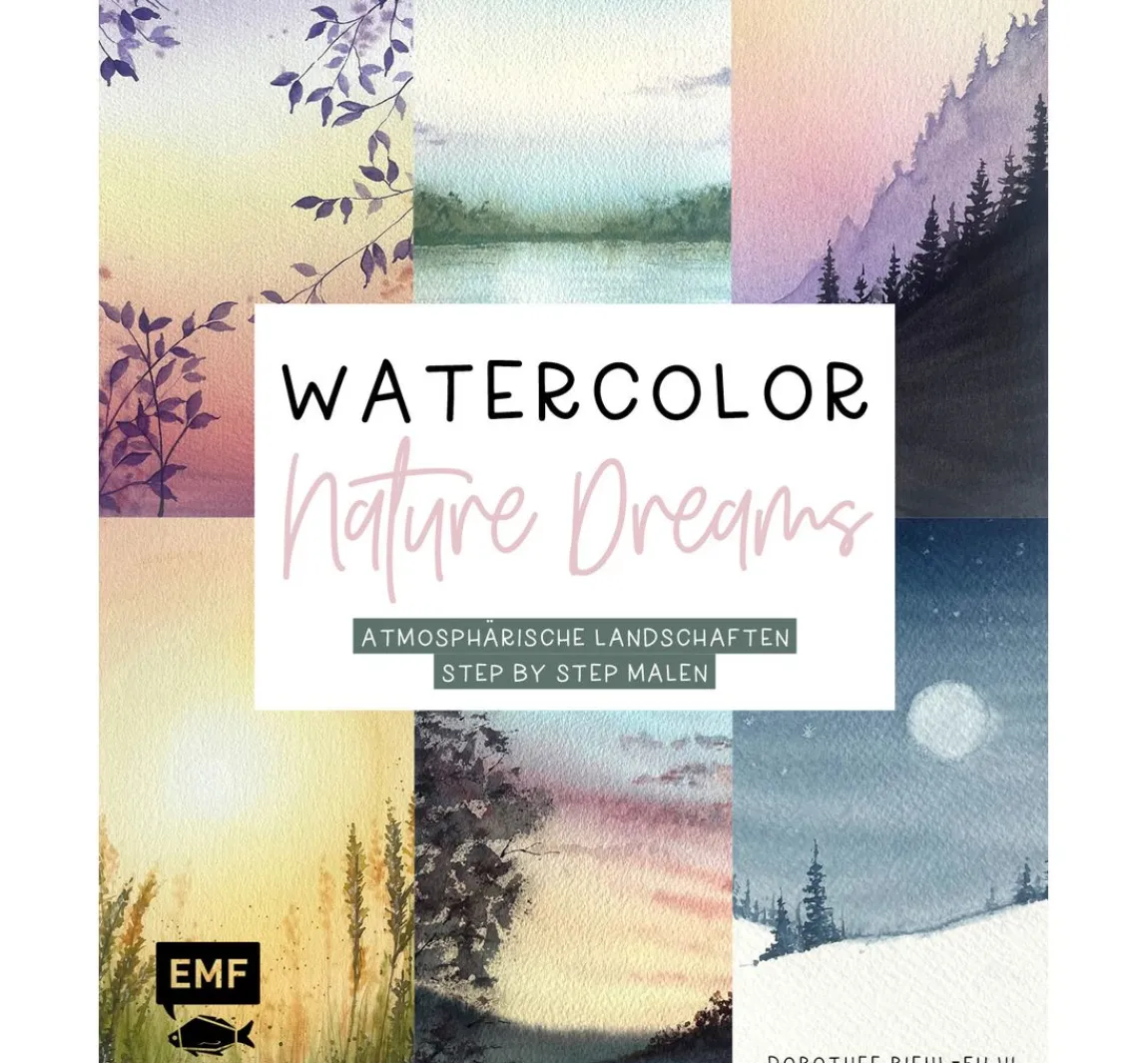 Clearance EMF Buch "Watercolor - Nature Dreams"