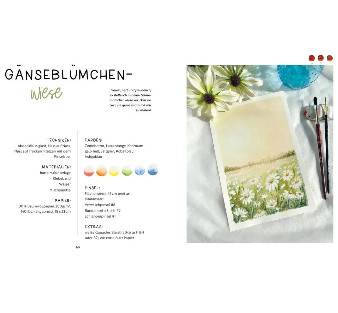 Clearance EMF Buch "Watercolor - Nature Dreams"