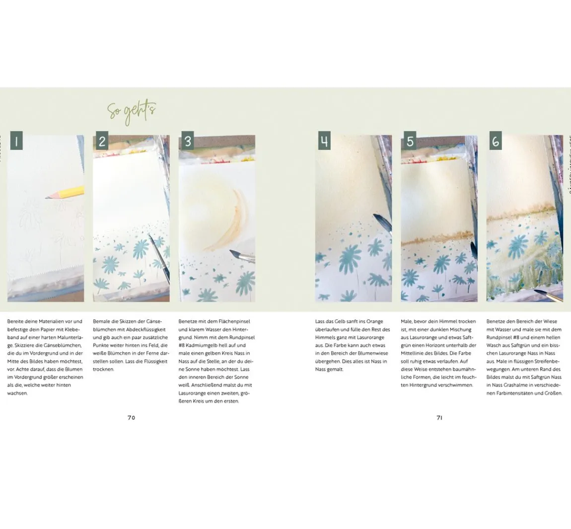 Clearance EMF Buch "Watercolor - Nature Dreams"